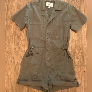 Pistola Army Green Romper